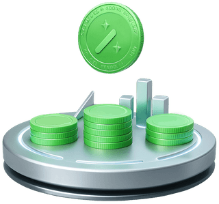 Futuristic Wertium simplified three-click crypto trading interface